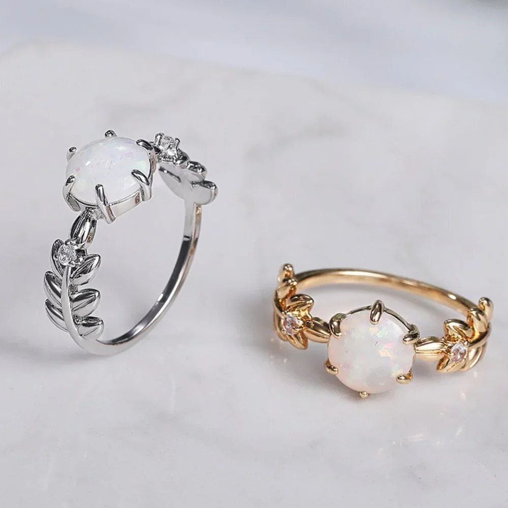 💥Dainty Opal CZ Silver Plated Beautiful Fashion Trendy UNVN12033 - Picture 6 of 6